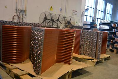 天鵝制冷 異形銅箔換熱器 冷凝器 蒸發(fā)器 散熱器 換熱器 空調(diào)換熱器圖片_高清圖_細節(jié)圖-合肥天鵝制冷科技 -